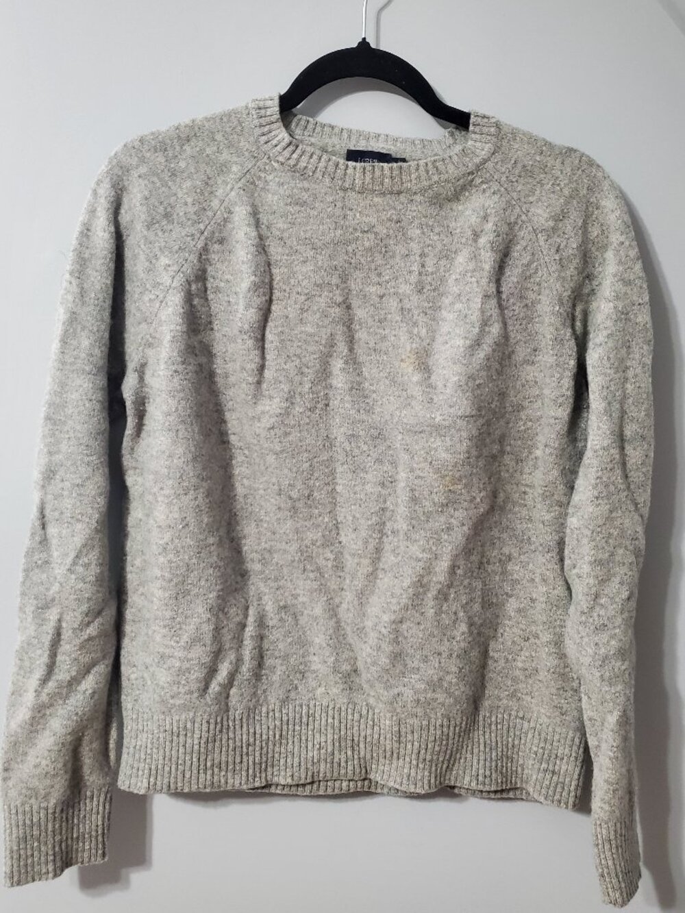 J. Crew Classic Sweater Lambs 100% Wool Women’s Size XL READ